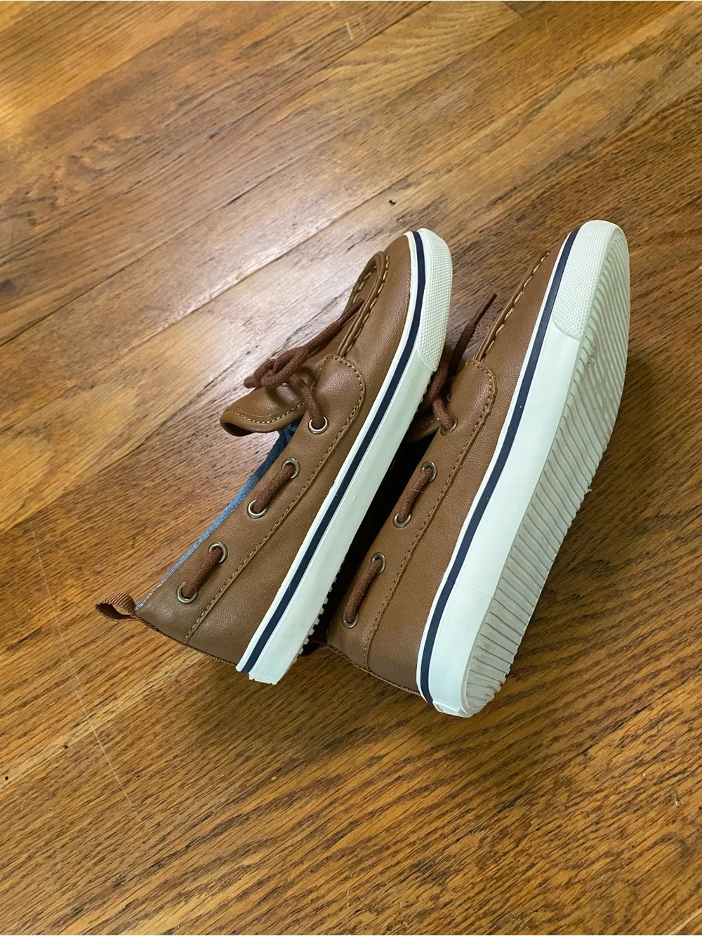 Old Navy Brown Kids Boat Shoes